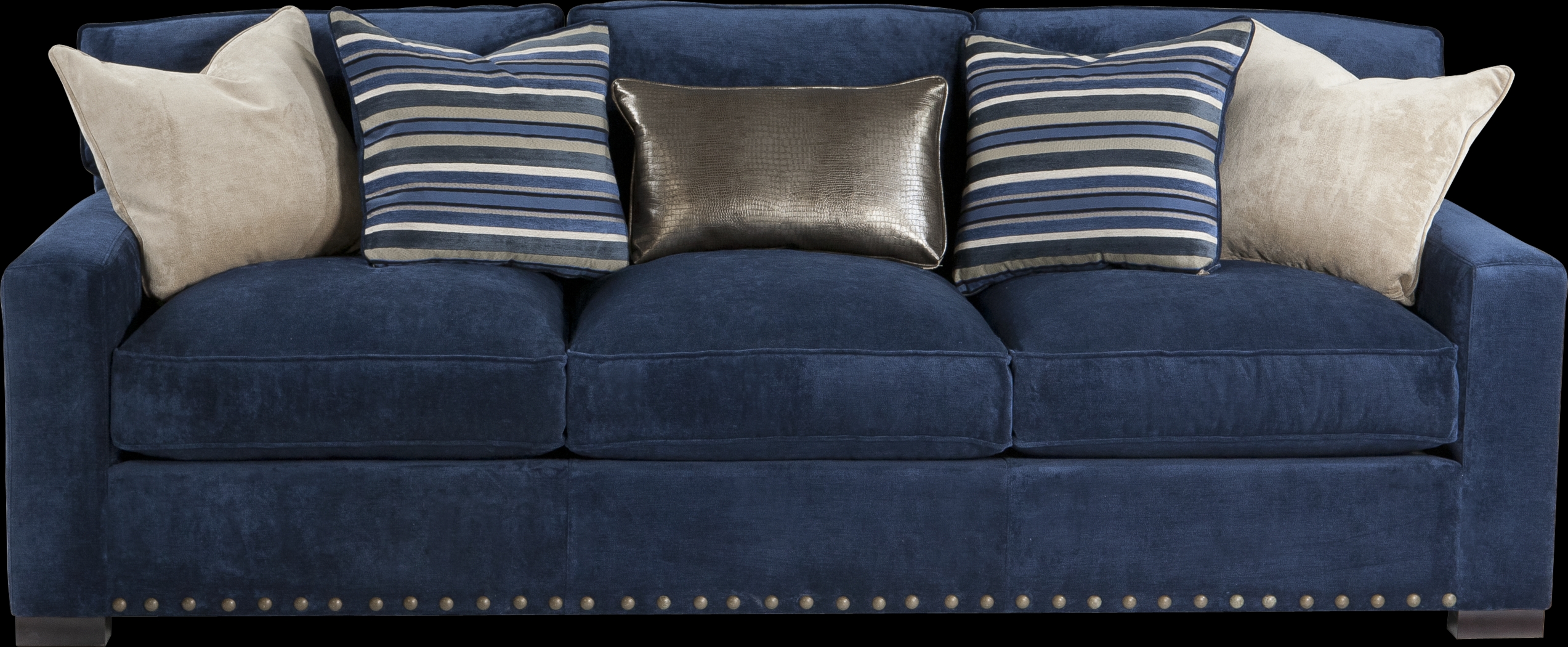 Cindy Crawford Home Bella Royale Sapphire Sleeper - Thumbnail - Image 1