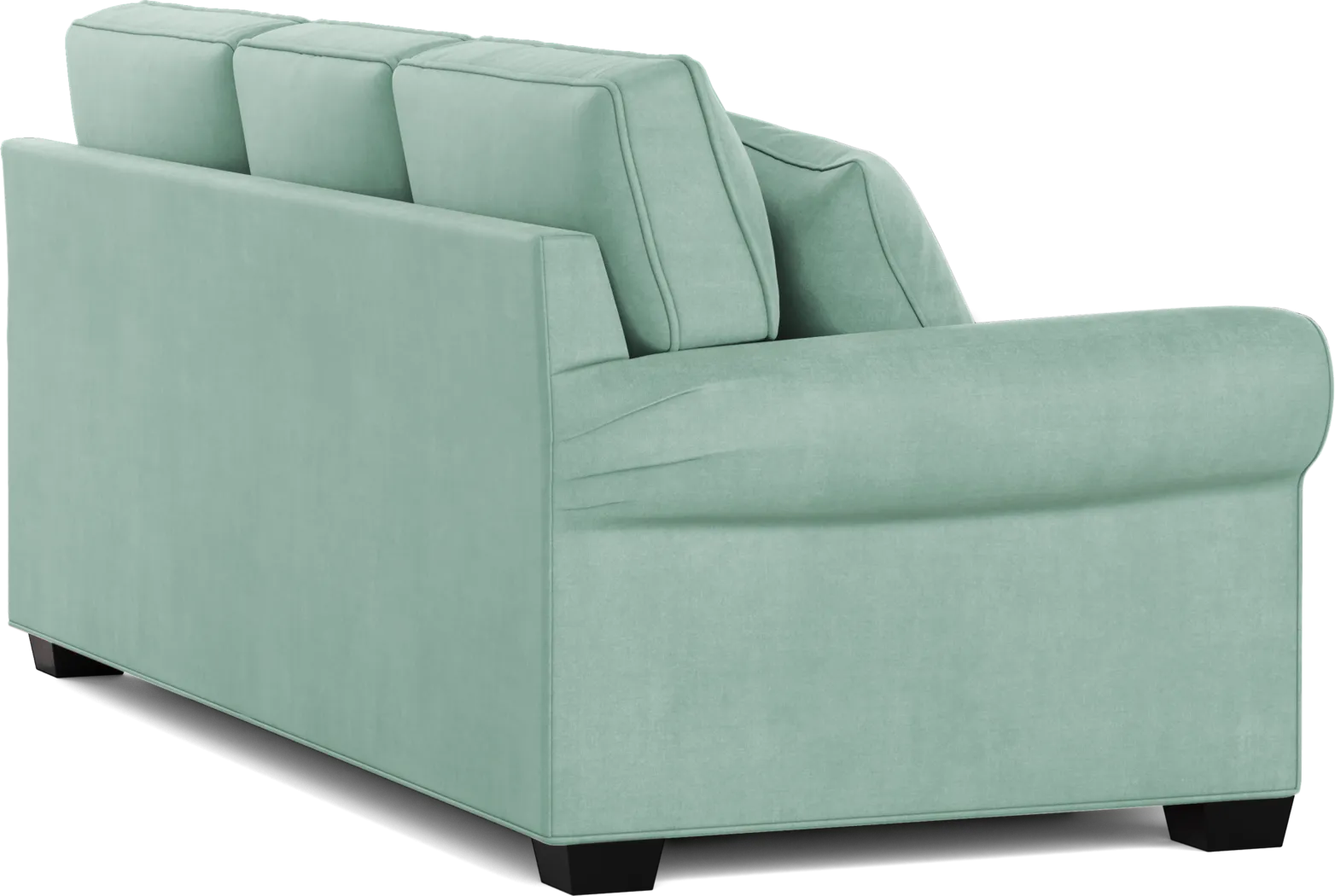 Cindy Crawford Home Bellingham Basil Microfiber Sofa - Thumbnail - Image 3