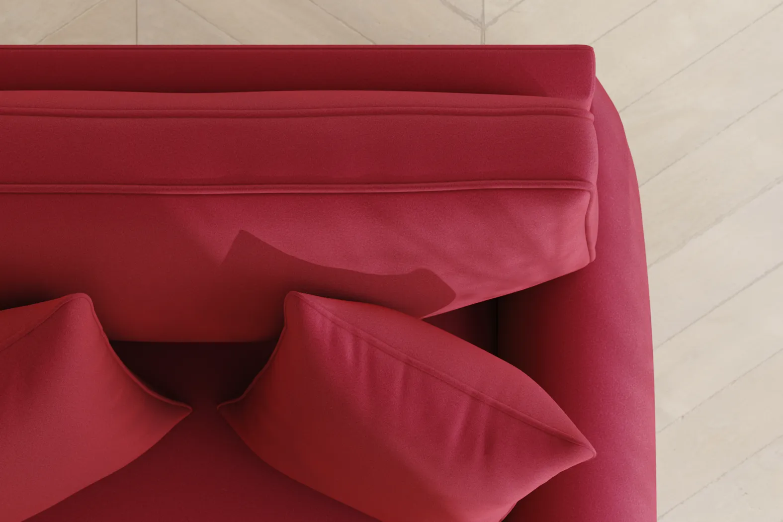 Cindy Crawford Home Bellingham Cardinal Microfiber 2 Pc Living Room - Thumbnail - Image 11