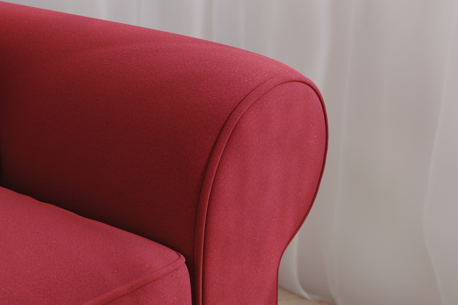 Bellingham Cardinal Microfiber 2 Pc Living Room - Thumbnail - Image 6