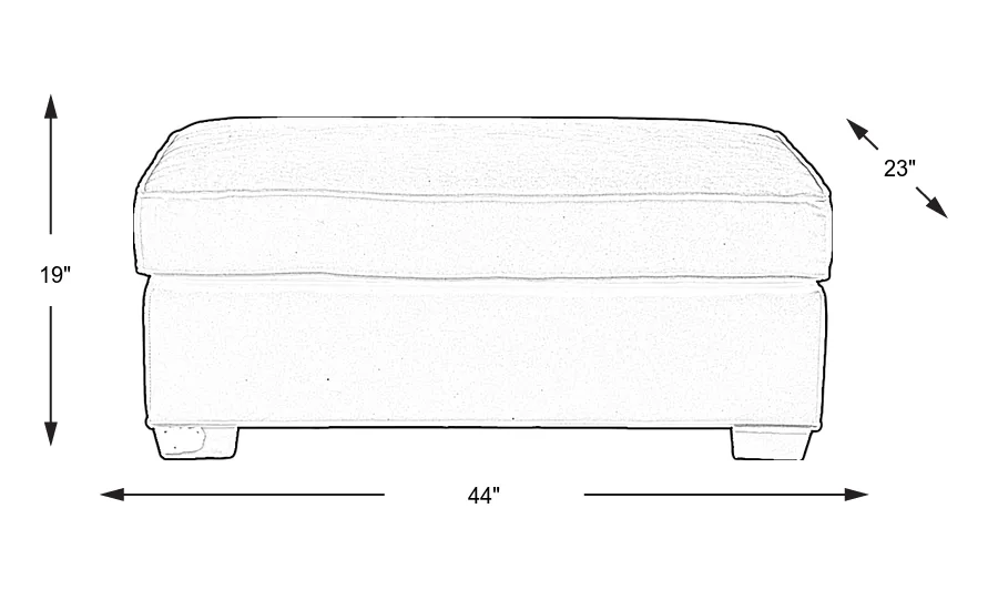 Dimension Image. Please refer to the Dimension Tab on this page for dimension details.