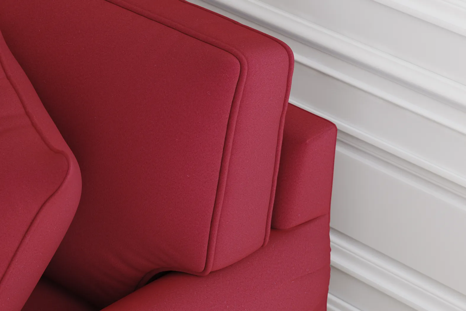 Bellingham Cardinal Microfiber Sleeper Loveseat - Image 6