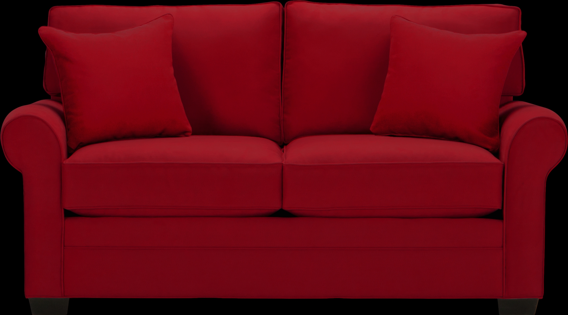 Bellingham Cardinal Microfiber Sleeper Loveseat - Thumbnail - Image 1