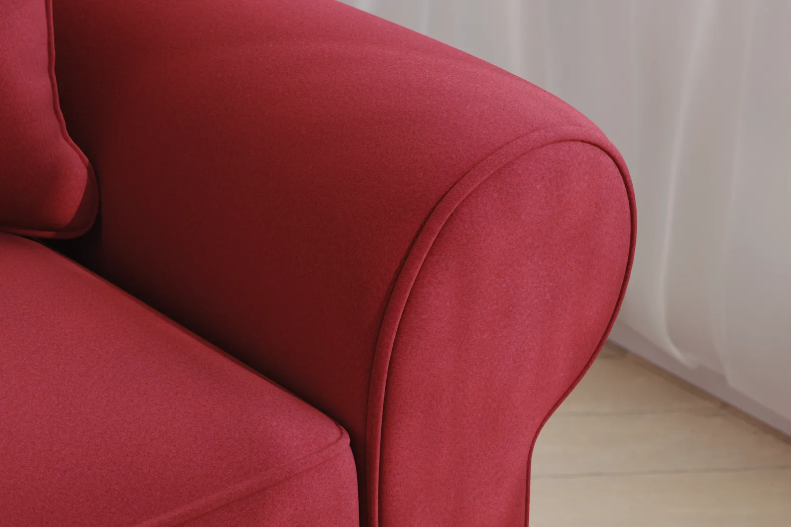 Bellingham Cardinal Microfiber Sleeper Chair - Image 5