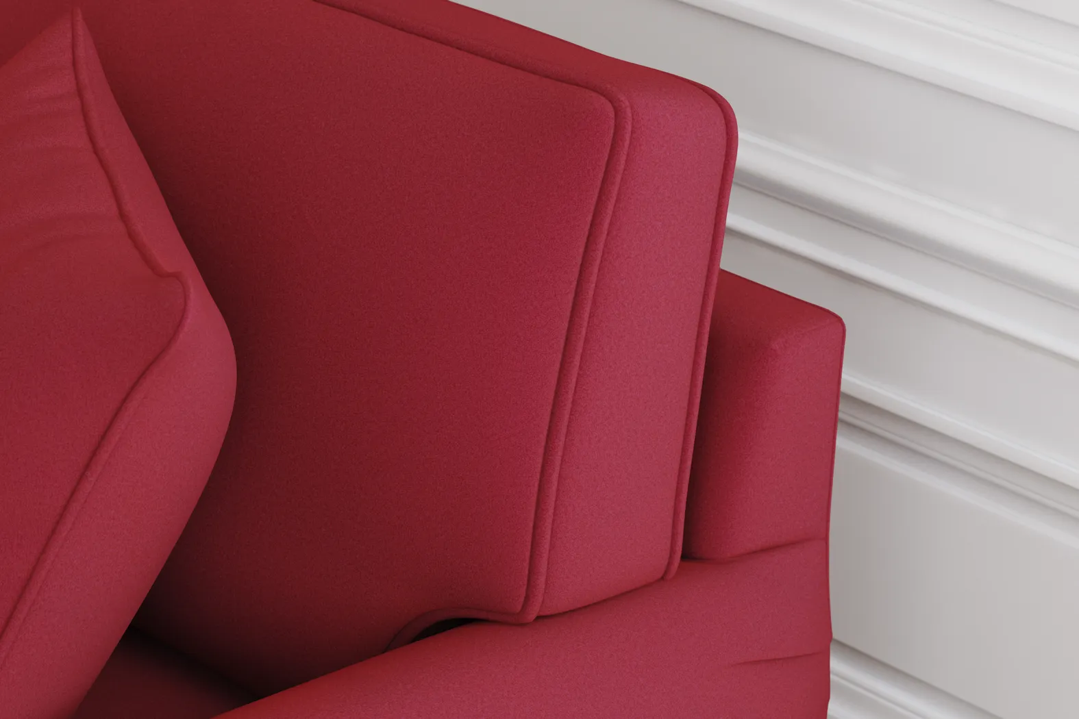 Bellingham Cardinal Microfiber Sleeper Chair - Image 6