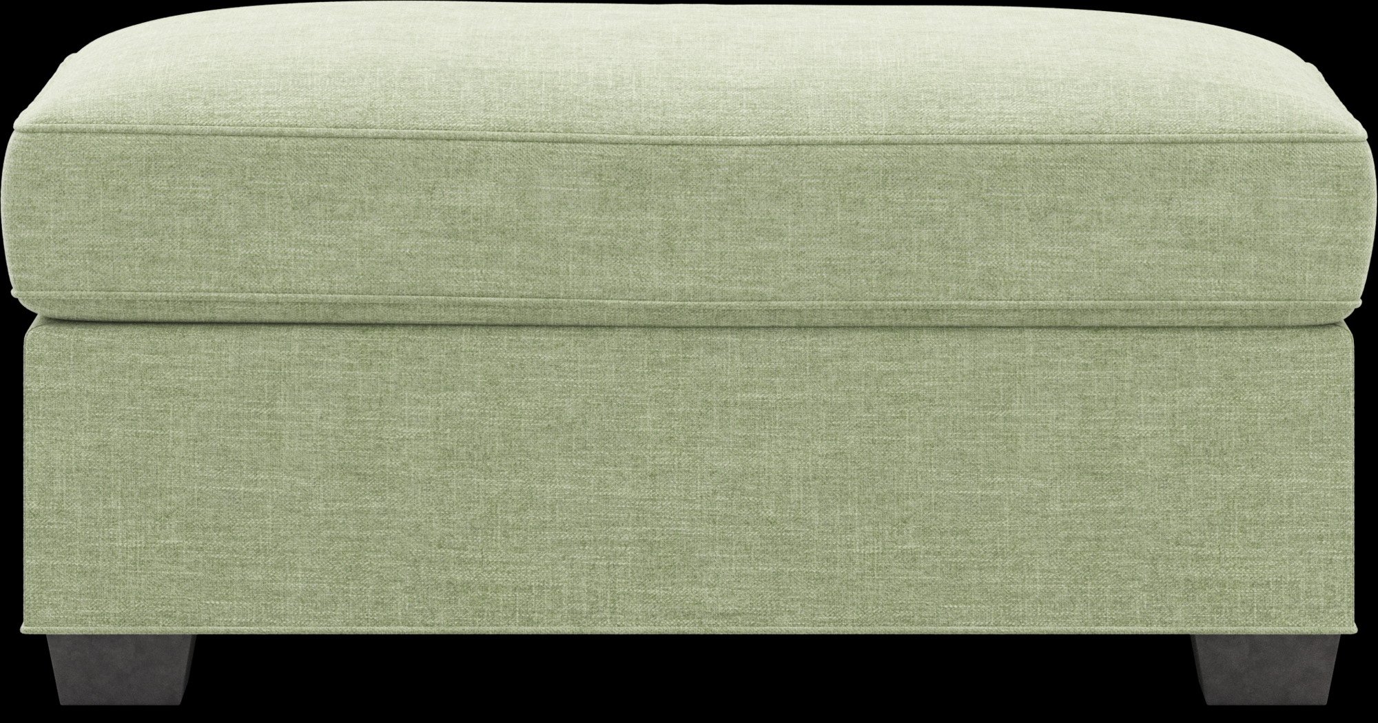 Bellingham Celadon Textured Chenille Ottoman - Thumbnail - Image 2