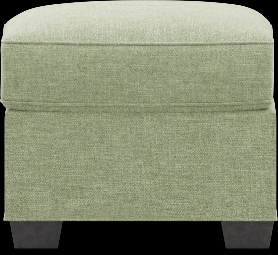 Bellingham Celadon Textured Chenille Ottoman - Thumbnail - Image 3