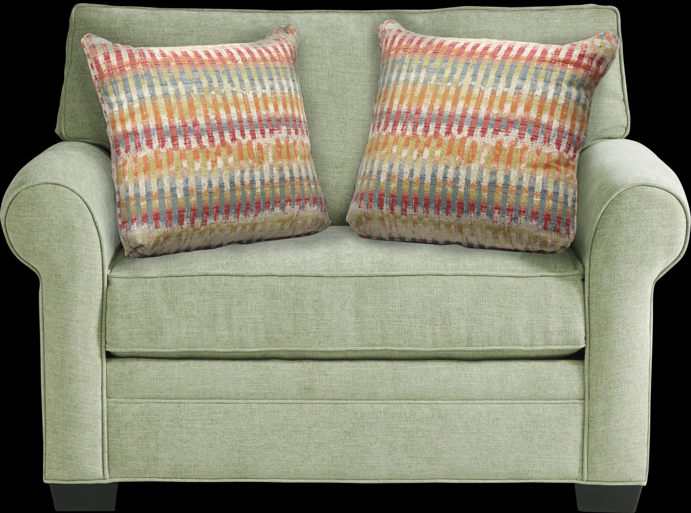 Bellingham Celadon Textured Chenille Sleeper Chair - Thumbnail - Image 1