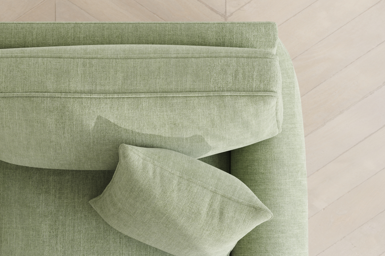 Bellingham Celadon Textured Chenille 5 Pc Living Room - Thumbnail - Image 17