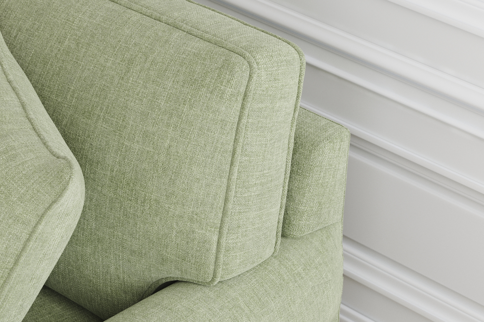 Bellingham Celadon Textured Chenille 5 Pc Living Room - Thumbnail - Image 15