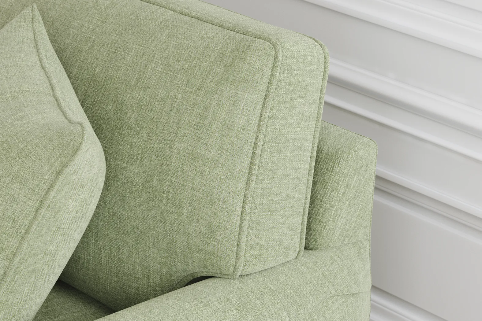 Bellingham Celadon Textured Chenille Sleeper Chair - Image 7