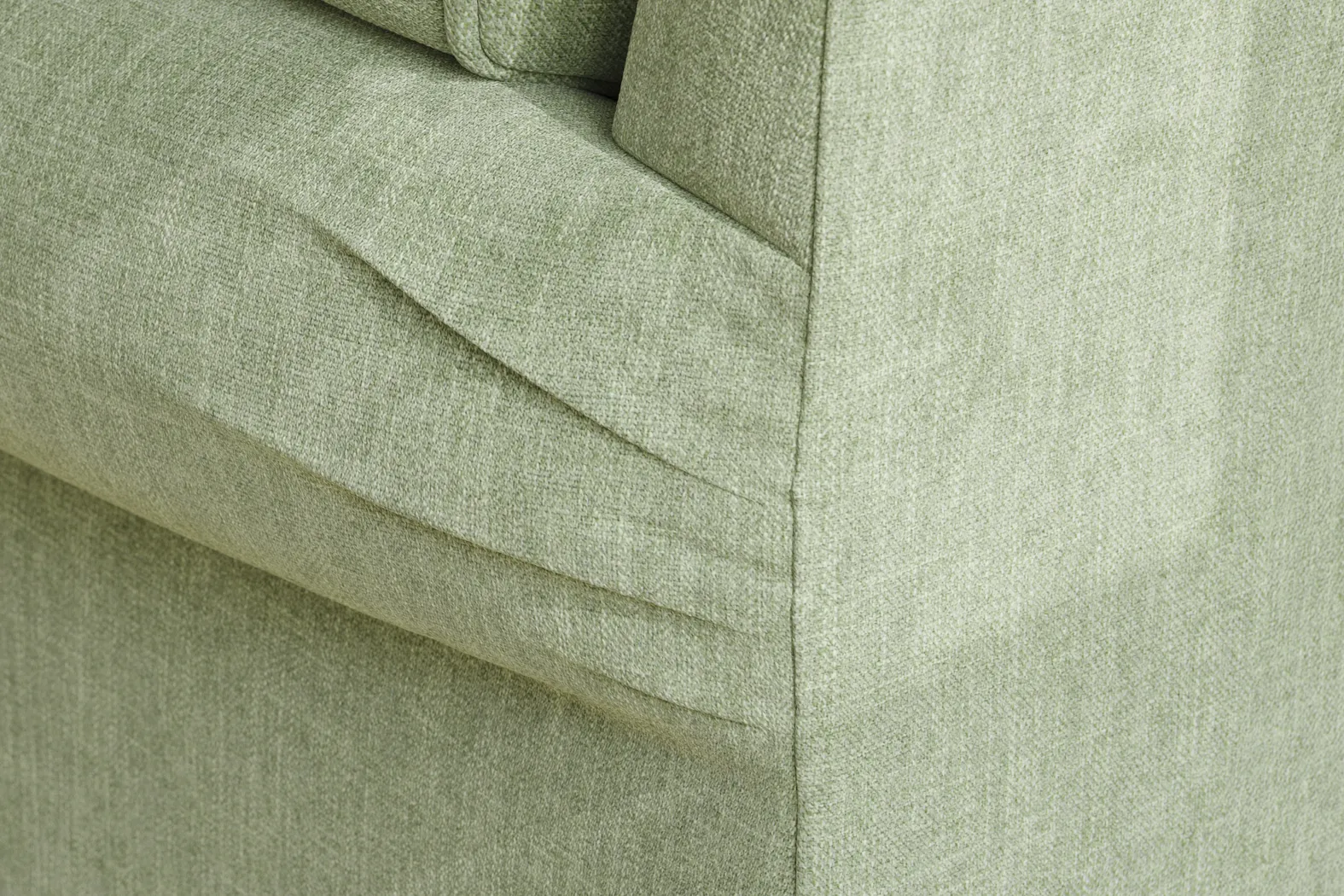 Bellingham Celadon Textured Chenille Sleeper Loveseat - Image 6