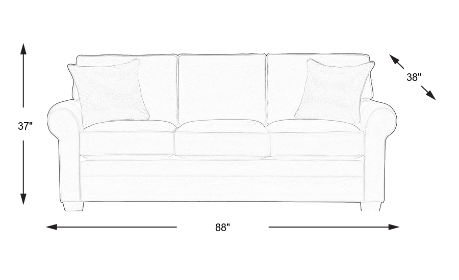 Dimension Image. Please refer to the Dimension Tab on this page for dimension details.