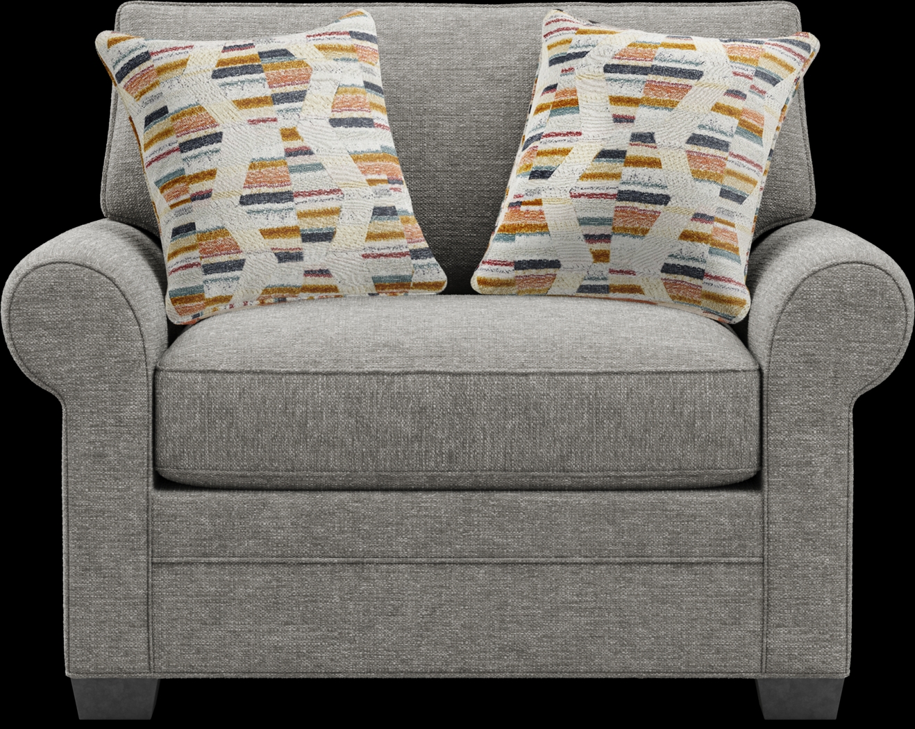 Bellingham Gray Textured 8 Pc Living Room - Thumbnail - Image 15