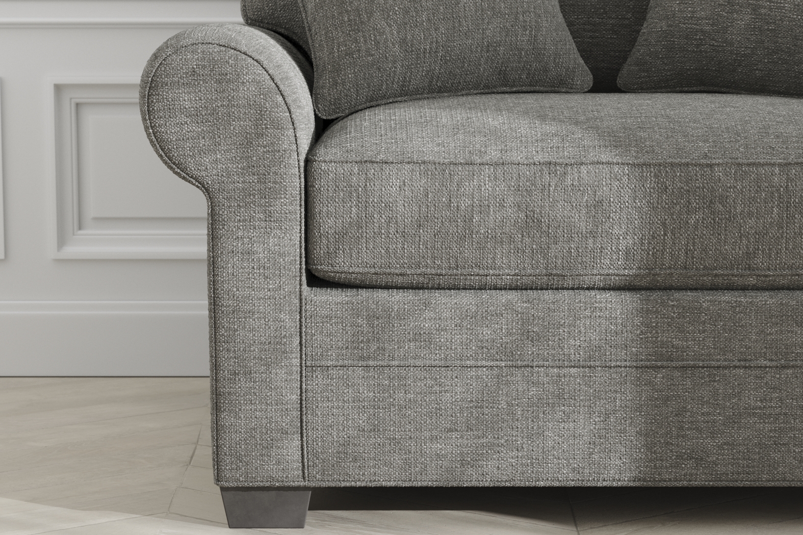 Bellingham Gray Textured 5 Pc Living Room - Thumbnail - Image 19