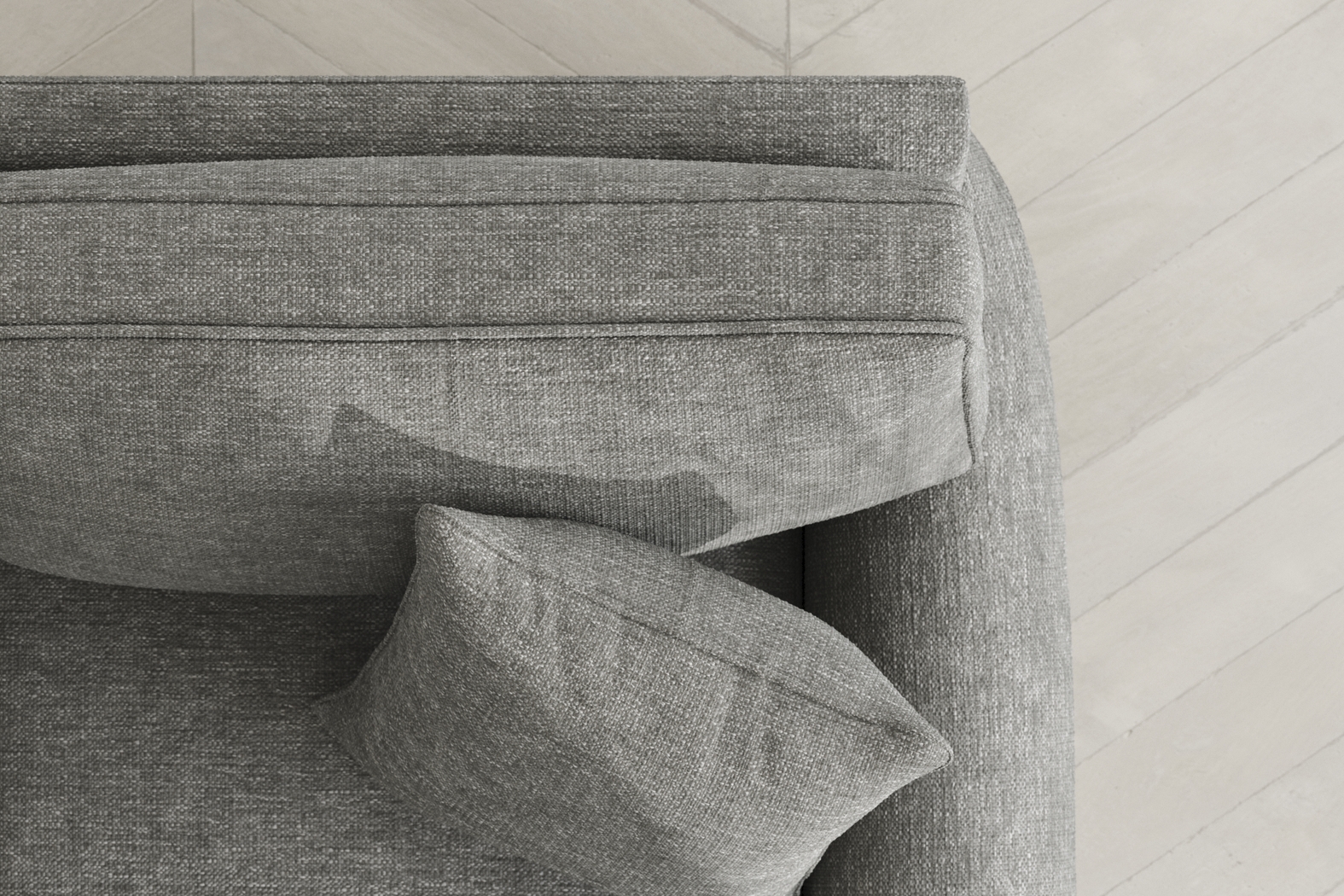 Bellingham Gray Textured 2 Pc Living Room - Thumbnail - Image 13