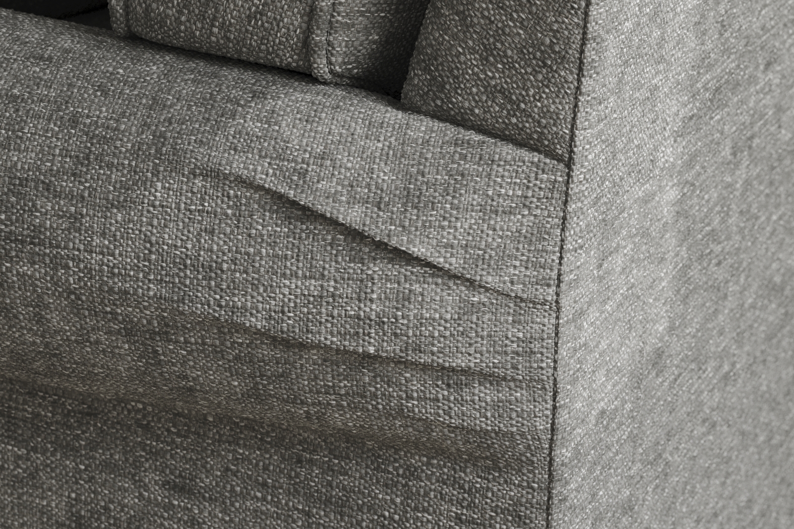 Bellingham Gray Textured Sleeper Chair - Thumbnail - Image 4