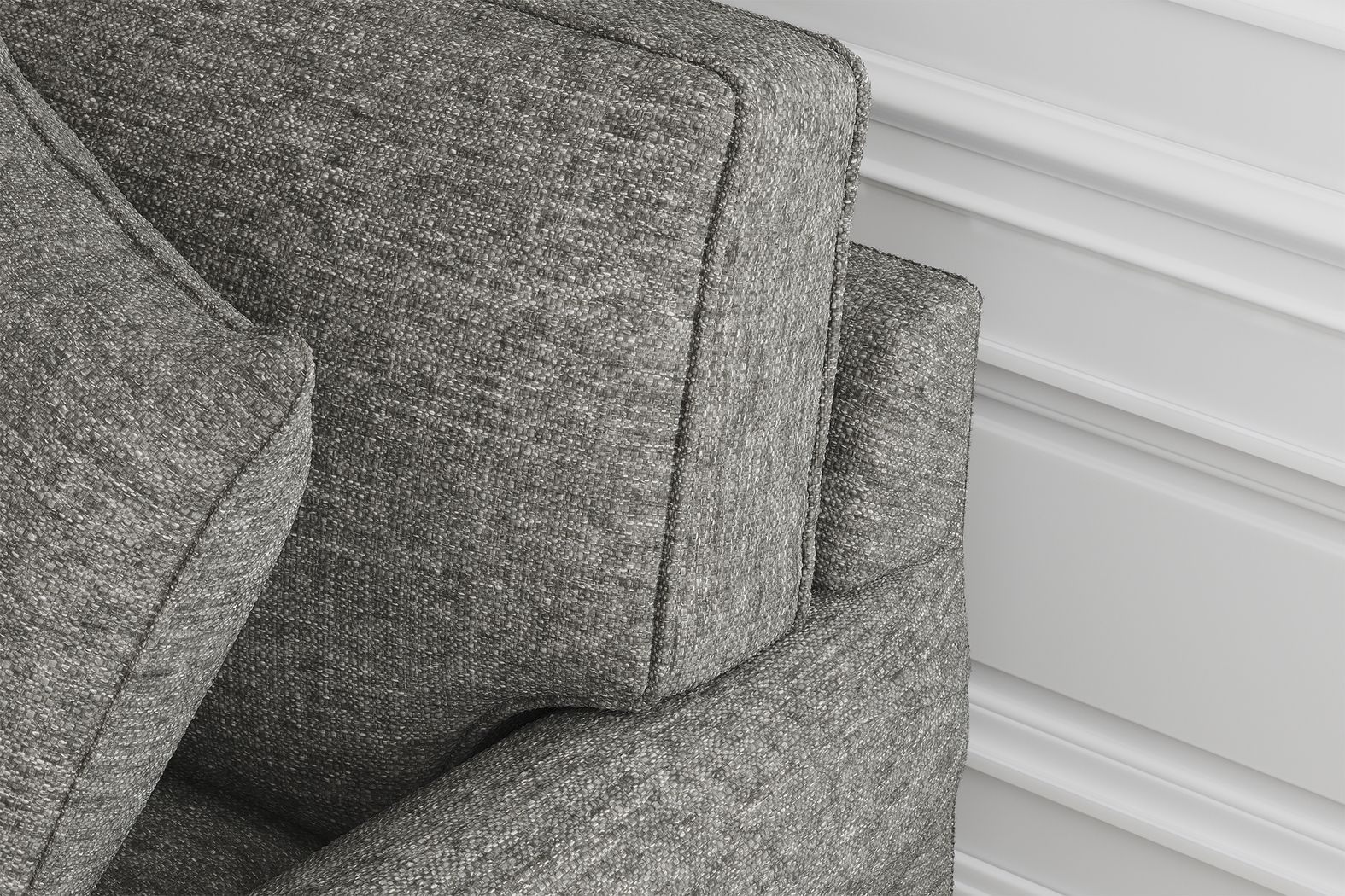 Cindy Crawford Home Bellingham Gray Textured 7 Pc Living Room - Thumbnail - Image 7