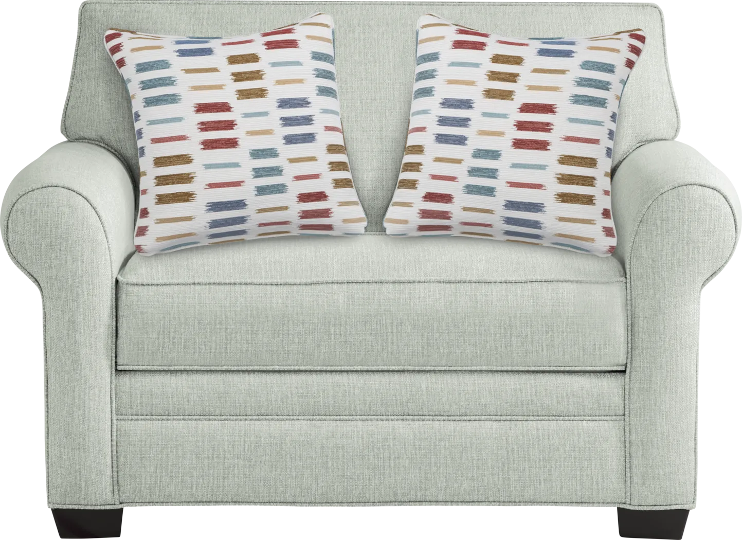 Bellingham Willow Green Textured Sleeper Chair - Thumbnail - Image 2