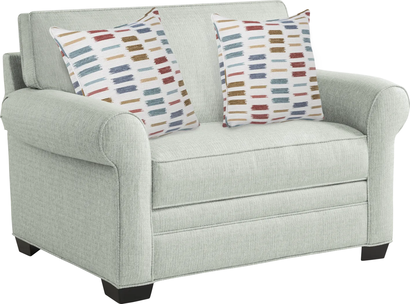 Bellingham Willow Green Textured Sleeper Chair - Thumbnail - Image 1
