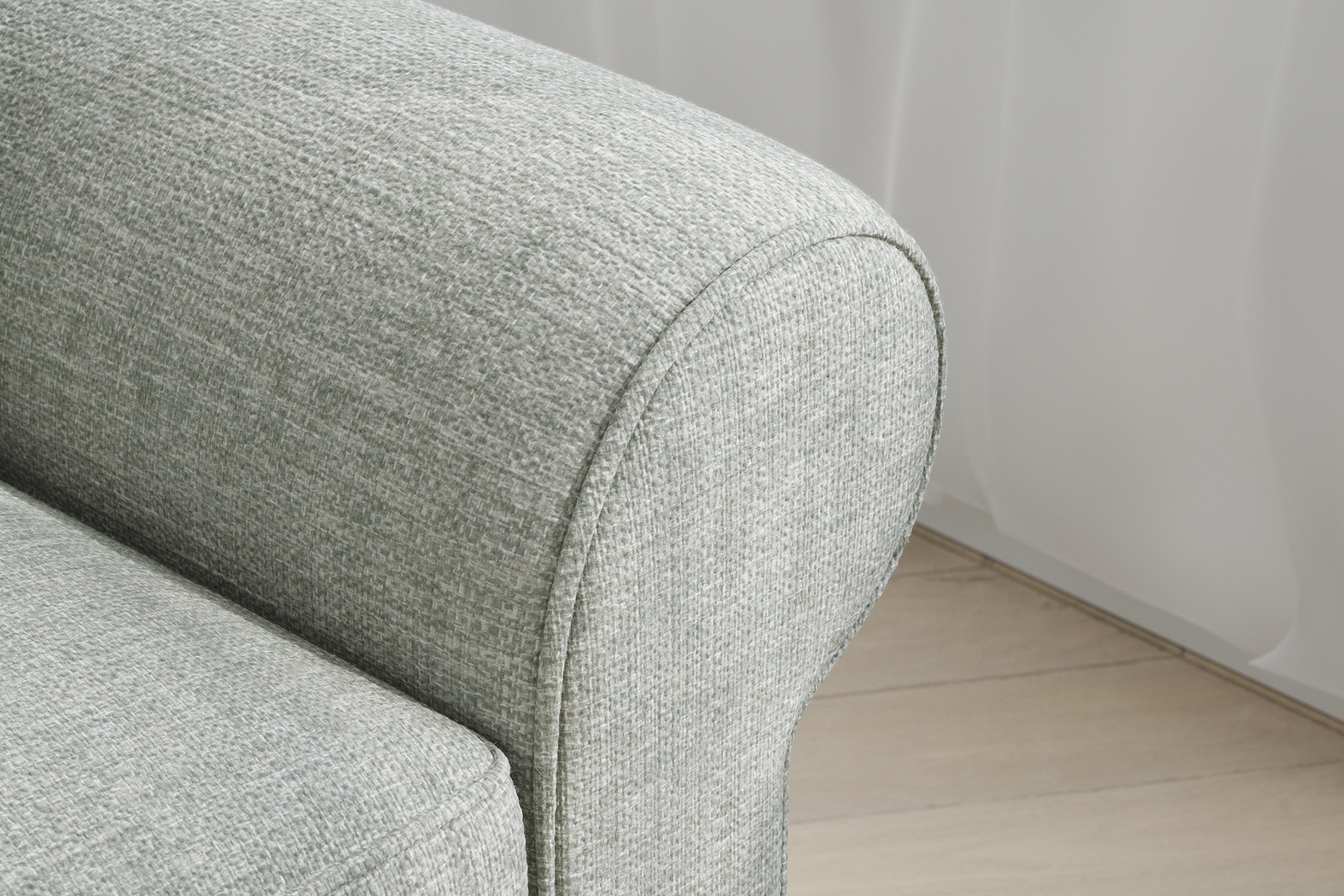 Bellingham Willow Green Textured 2 Pc Living Room - Thumbnail - Image 6