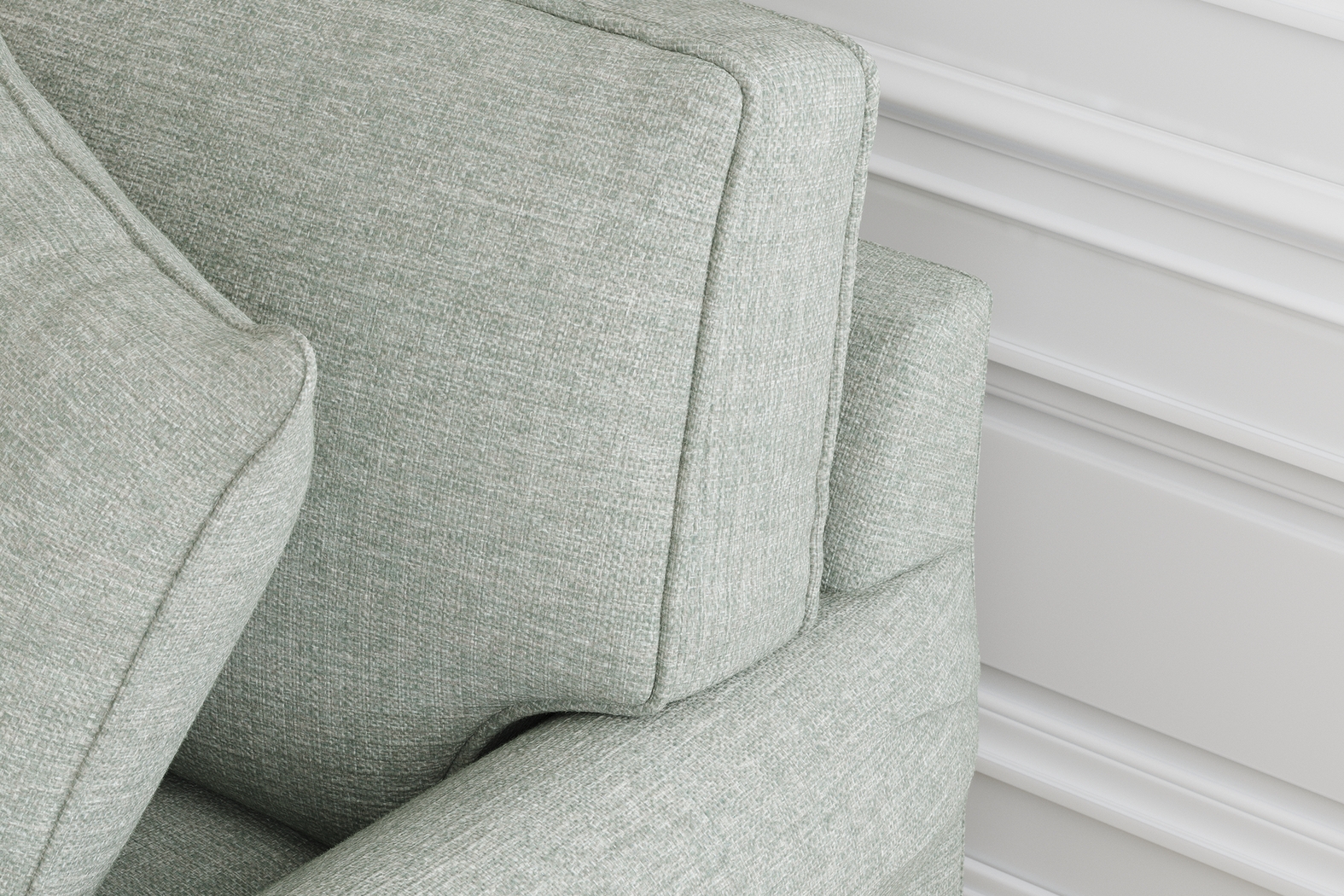 Bellingham Willow Green Textured 2 Pc Living Room - Thumbnail - Image 7