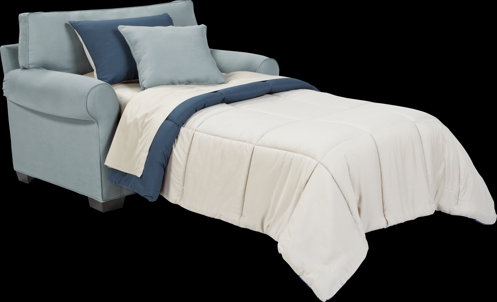 Cindy Crawford Home Bellingham Hydra Sleeper Chair - Thumbnail - Image 2