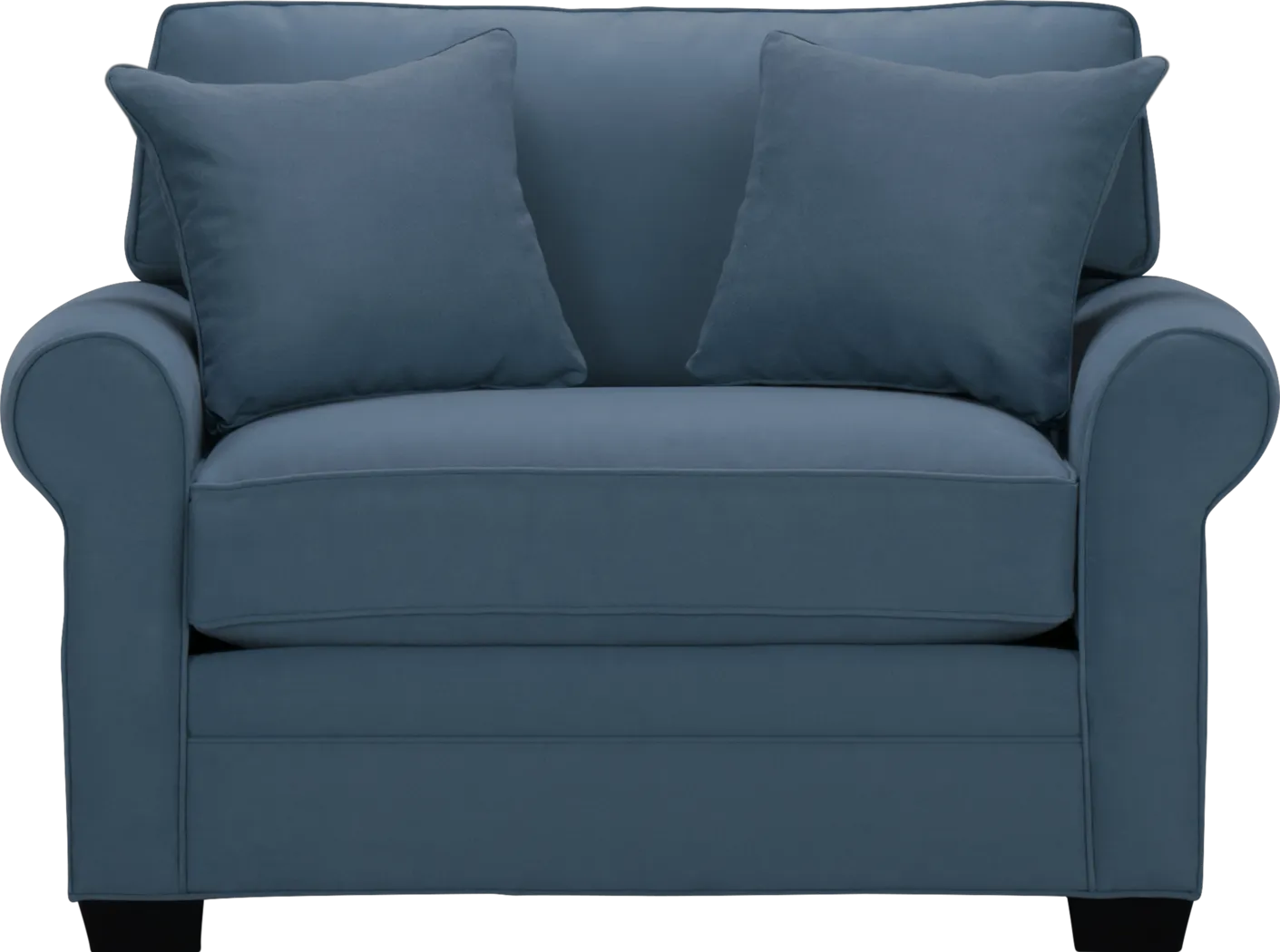 Cindy Crawford Home Bellingham Indigo Sleeper Chair - Thumbnail - Image 1