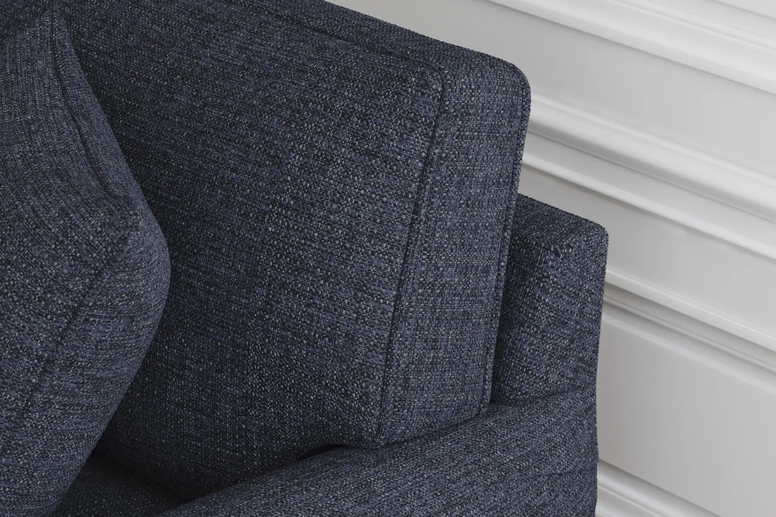 Bellingham Midnight Textured Sleeper Chair - Image 6