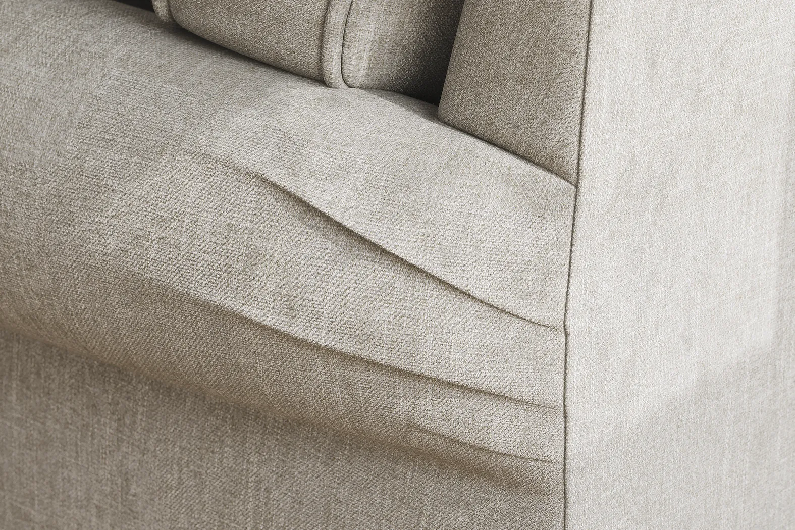 Bellingham Mushroom Textured Chenille 7 Pc Living Room w/Gel Foam Sleeper Sofa - Thumbnail - Image 13