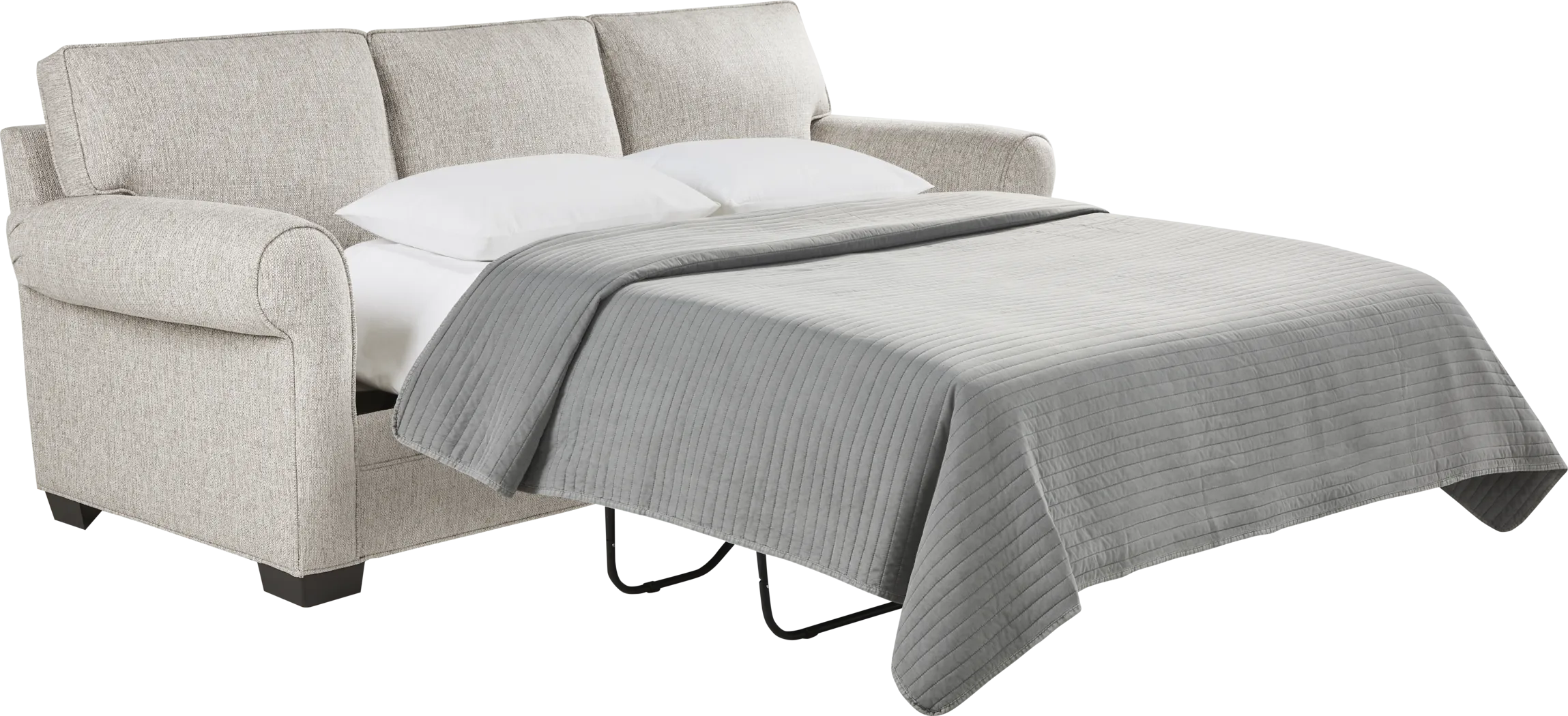 Bellingham Mushroom Textured Chenille Gel Foam Sleeper - Thumbnail - Image 3