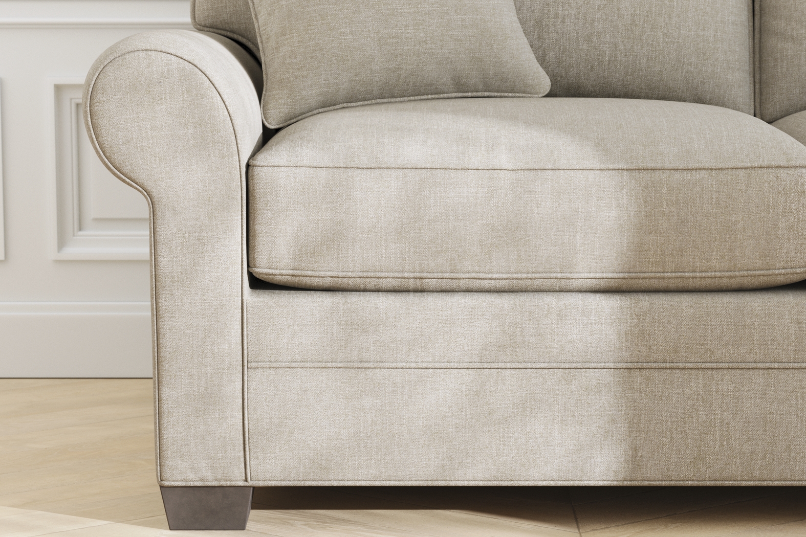 Bellingham Mushroom Chenille 5 Pc Living Room - Thumbnail - Image 23