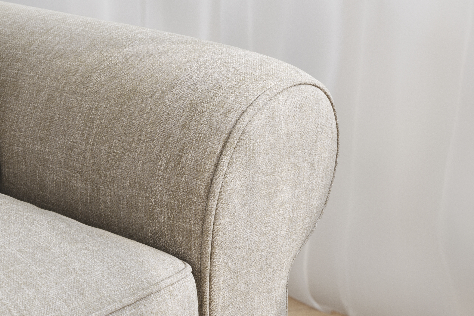 Bellingham Mushroom Chenille 5 Pc Living Room - Thumbnail - Image 19