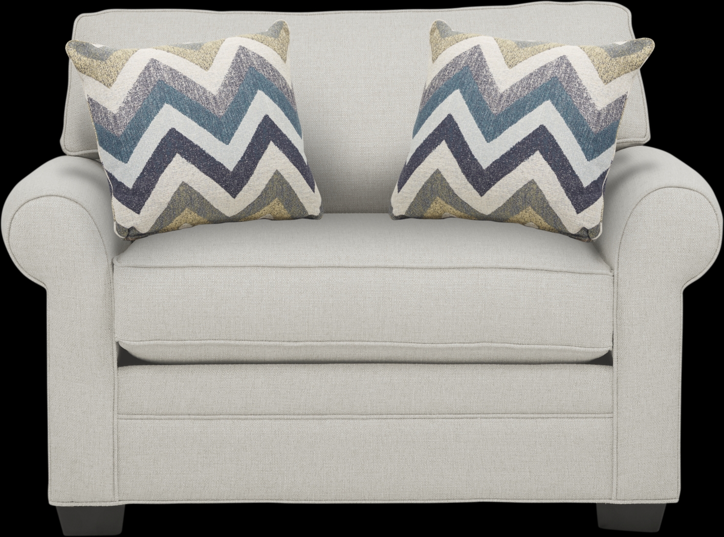 Bellingham Off-White Textured Gel Foam Sleeper Chair - Thumbnail - Image 2