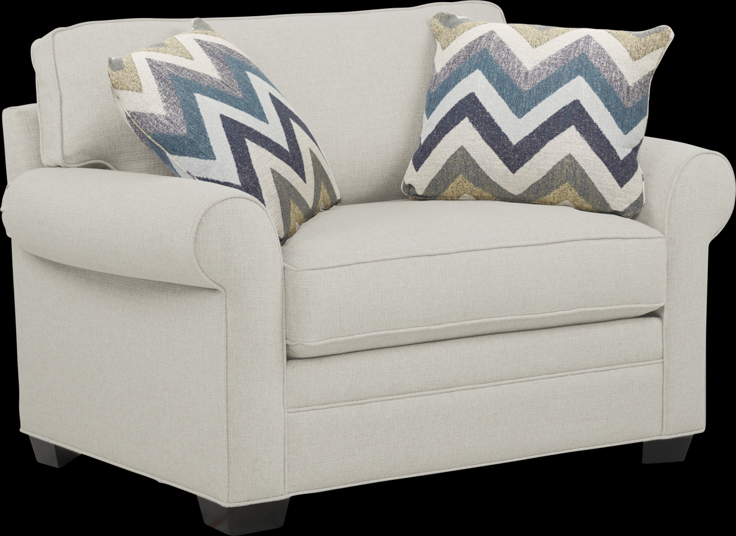 Bellingham Off-White Textured Chair - Thumbnail - Image 1