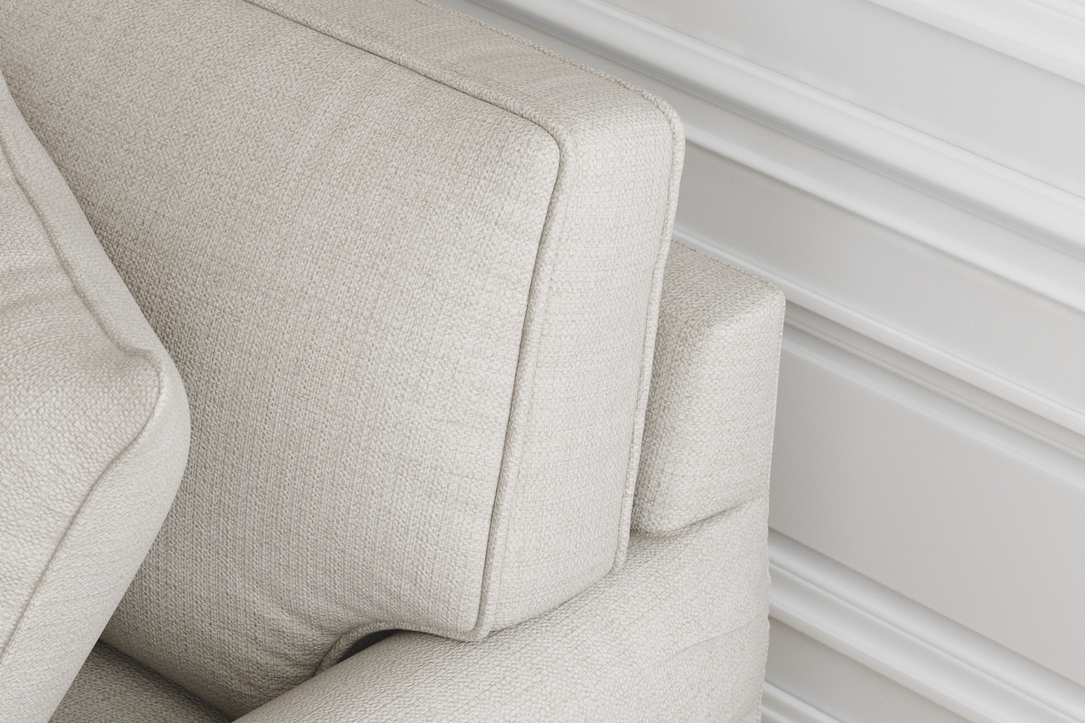 Bellingham Off-White Textured 7 Pc Living Room with Sleeper Sofa - Thumbnail - Image 13