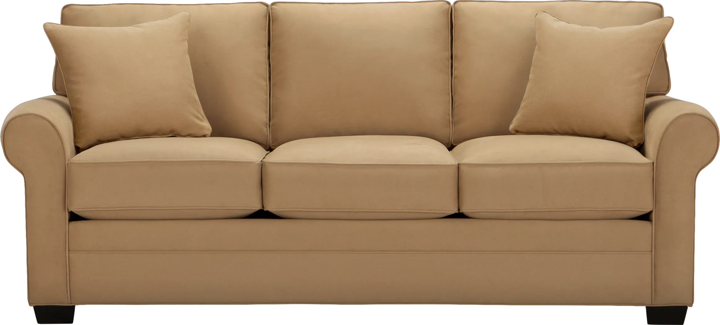Cindy Crawford Home Bellingham Peat Sofa - Thumbnail - Image 1