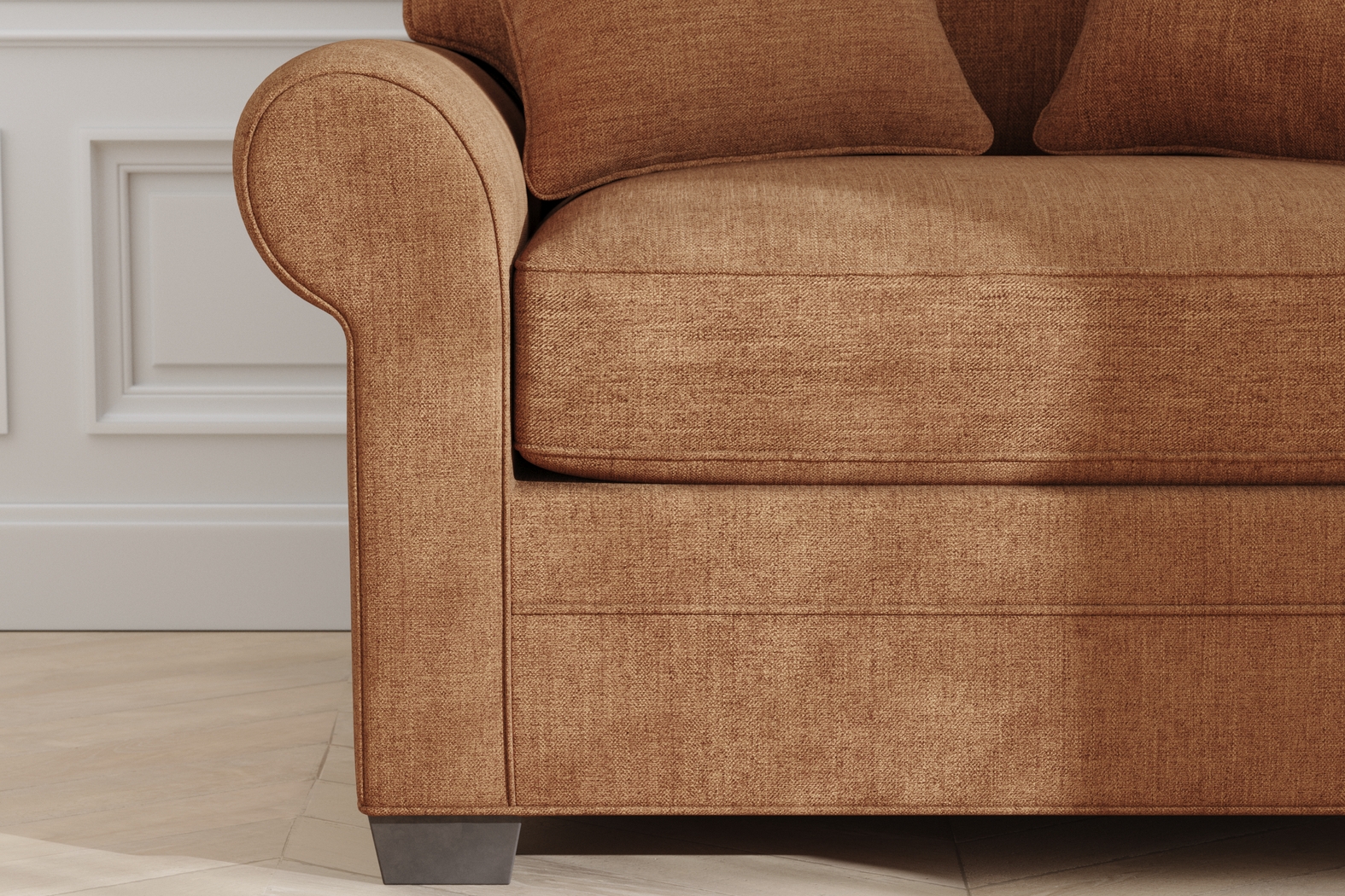 Cindy Crawford Home Bellingham Russet Textured 8 Pc Living Room - Thumbnail - Image 27