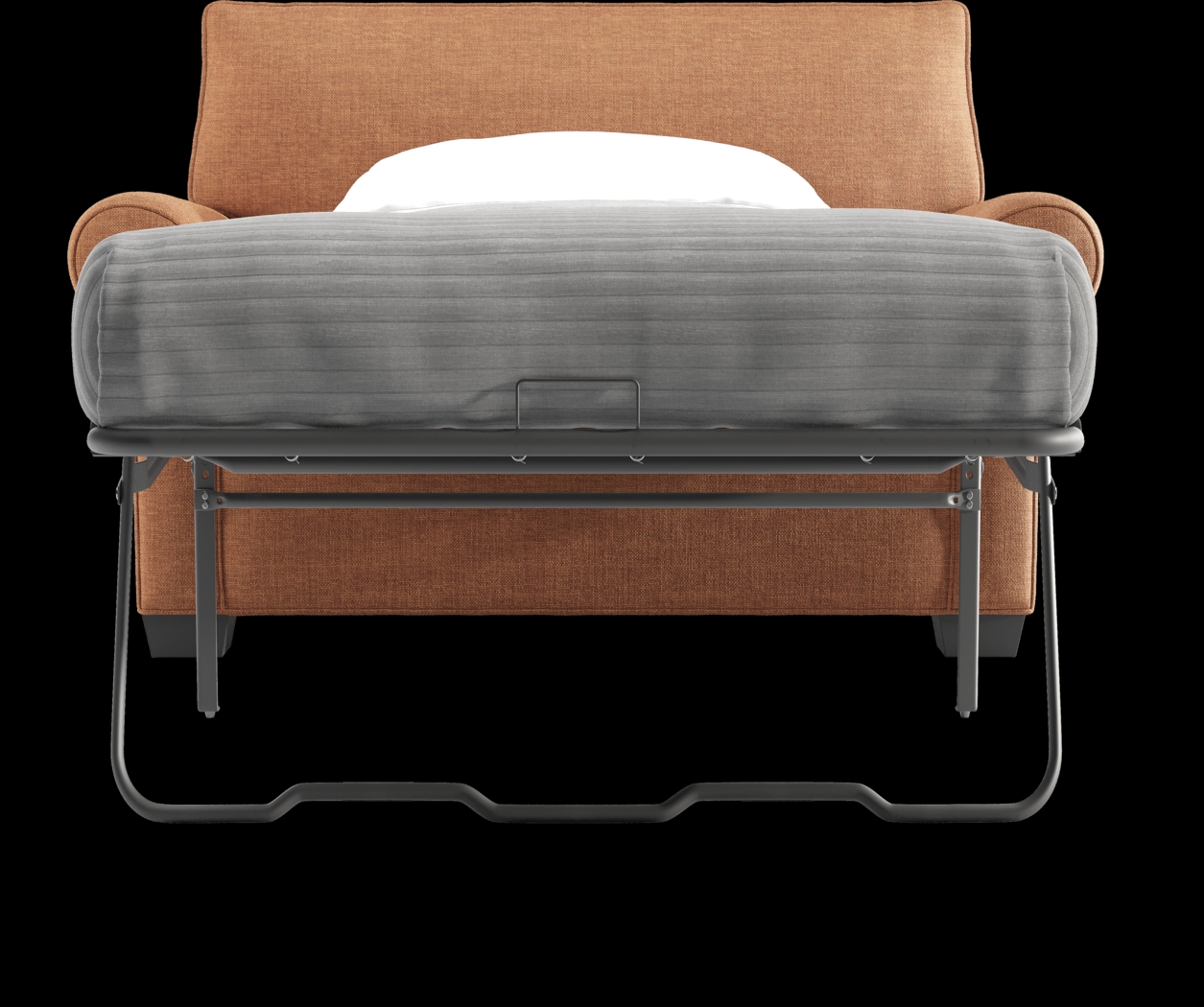 Bellingham Russet Textured Chenille Gel Foam Sleeper Chair - Thumbnail - Image 3