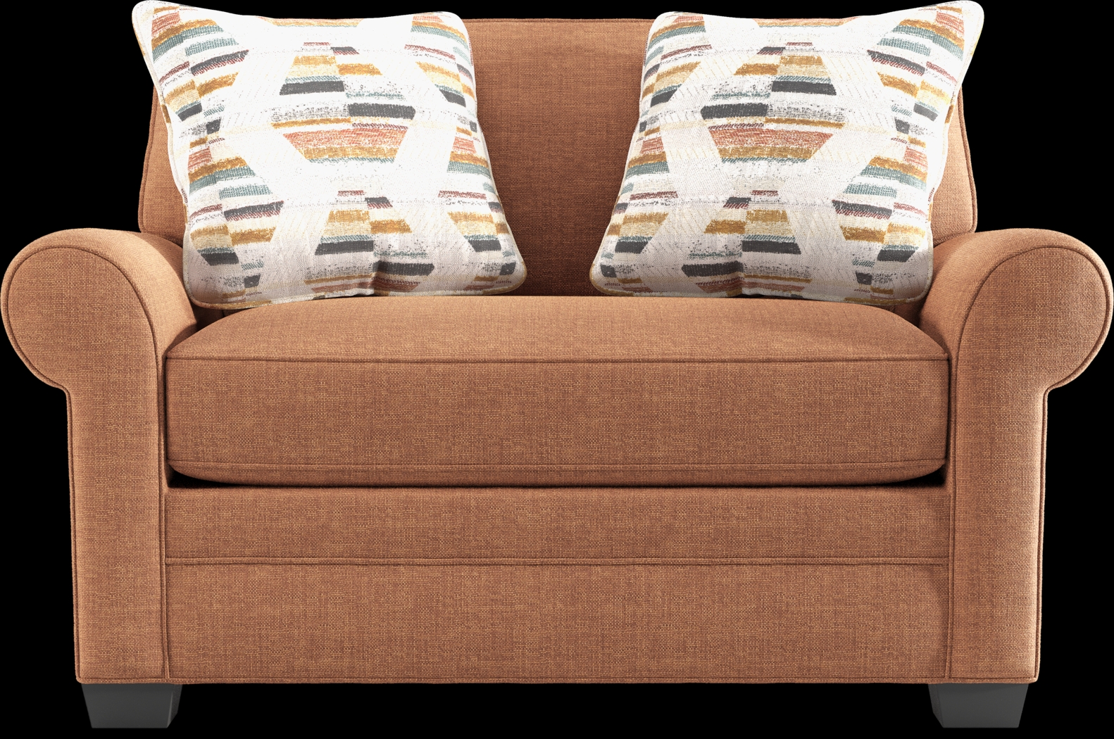 Bellingham Russet Textured Chenille Gel Foam Sleeper Chair - Thumbnail - Image 4