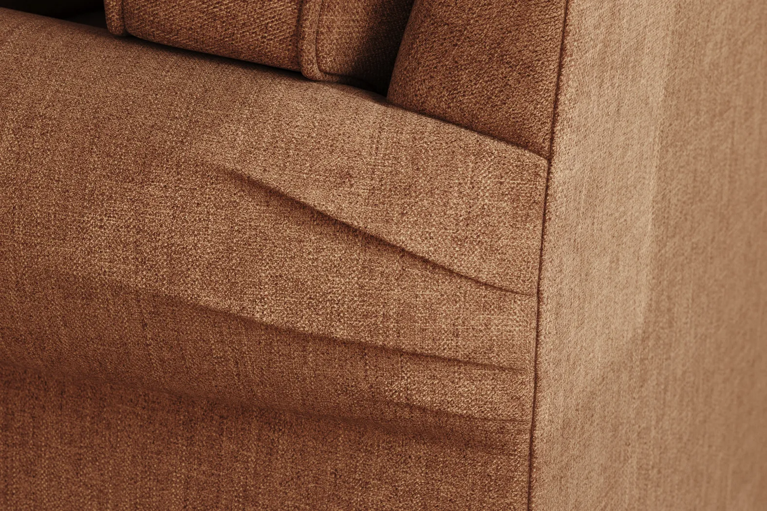 Bellingham Russet Textured Chenille Gel Foam Sleeper Chair - Image 7
