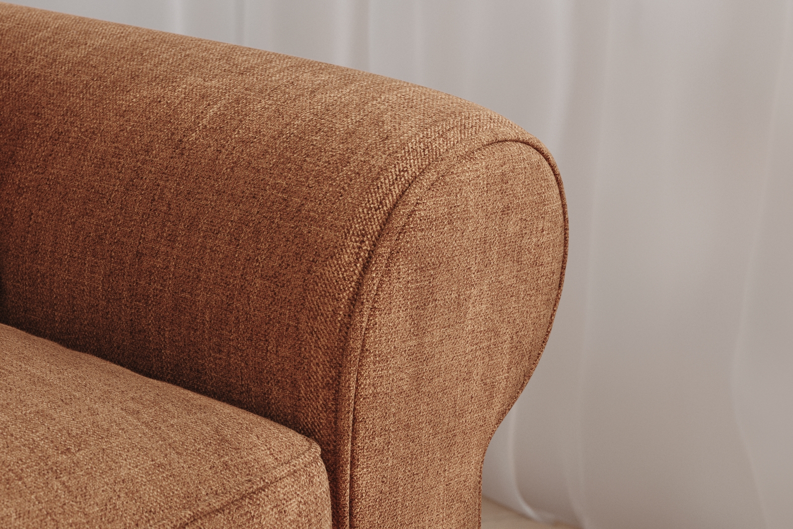 Bellingham Russet Textured Chenille 2 Pc Living Room - Thumbnail - Image 15