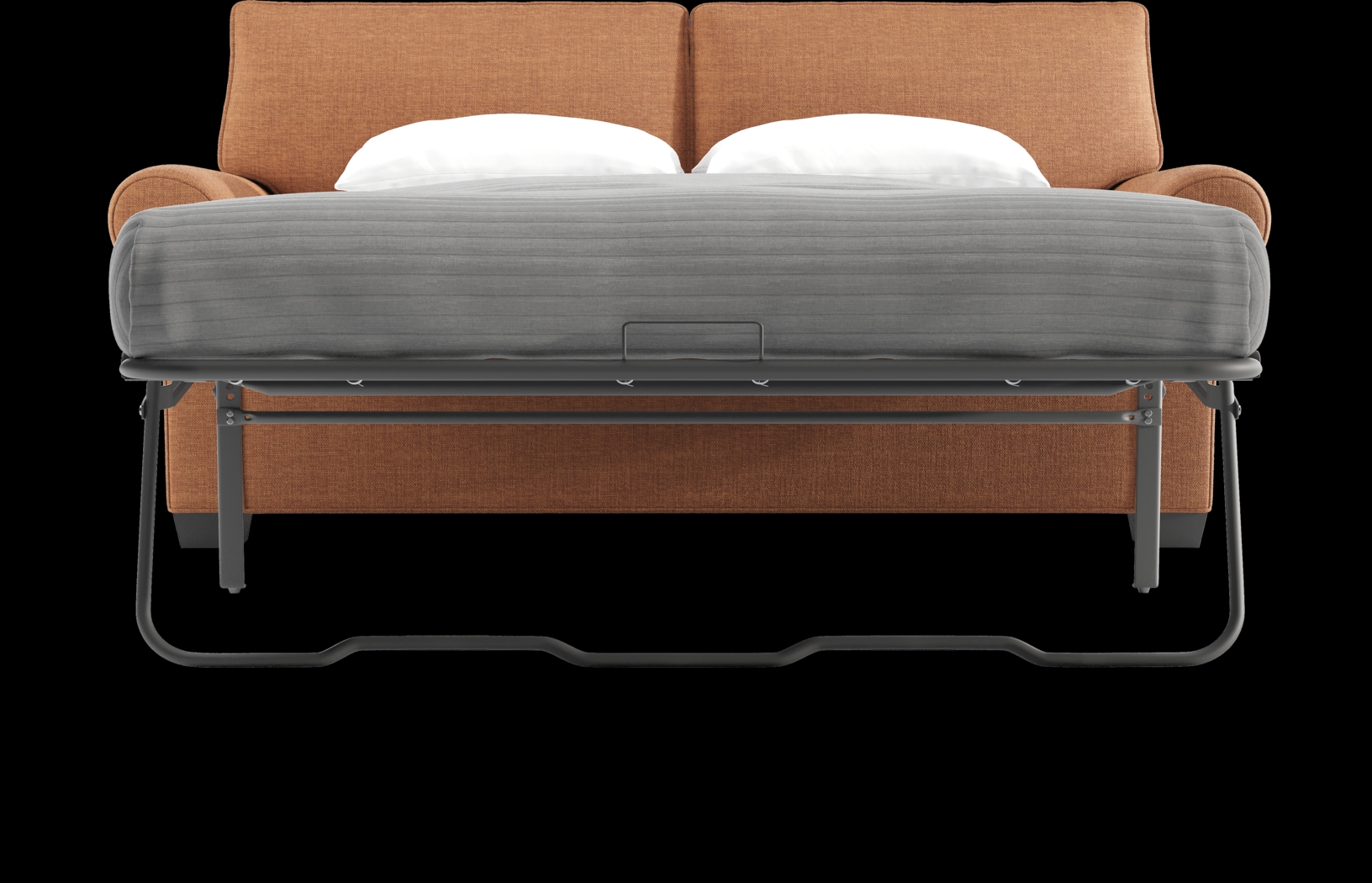 Bellingham Russet TexturedChenille Gel Foam Sleeper Loveseat - Thumbnail - Image 3