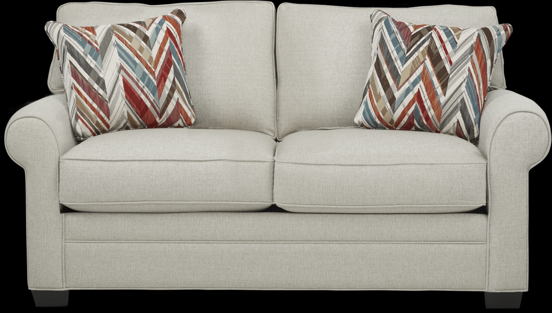 Bellingham Sand Textured Gel Foam Sleeper Loveseat - Thumbnail - Image 1