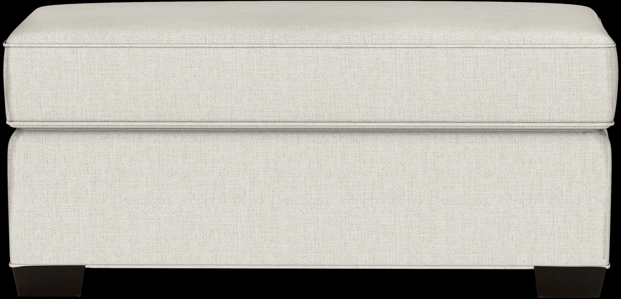 Bellingham Sand Textured Ottoman - Thumbnail - Image 1