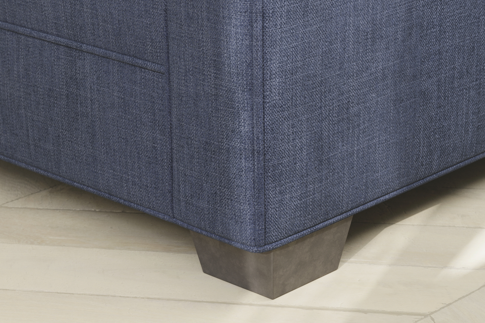 Bellingham Sapphire Textured Chenille Chair - Thumbnail - Image 3