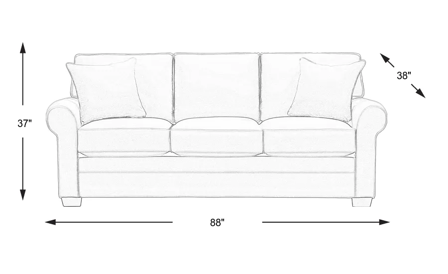 Dimension Image. Please refer to the Dimension Tab on this page for dimension details.