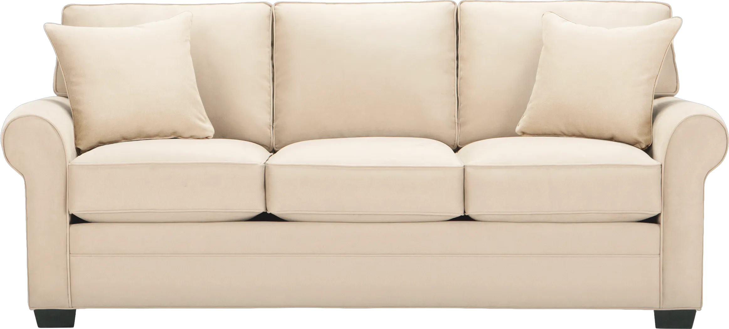 Cindy Crawford Home Bellingham Vanilla Sofa - Thumbnail - Image 1