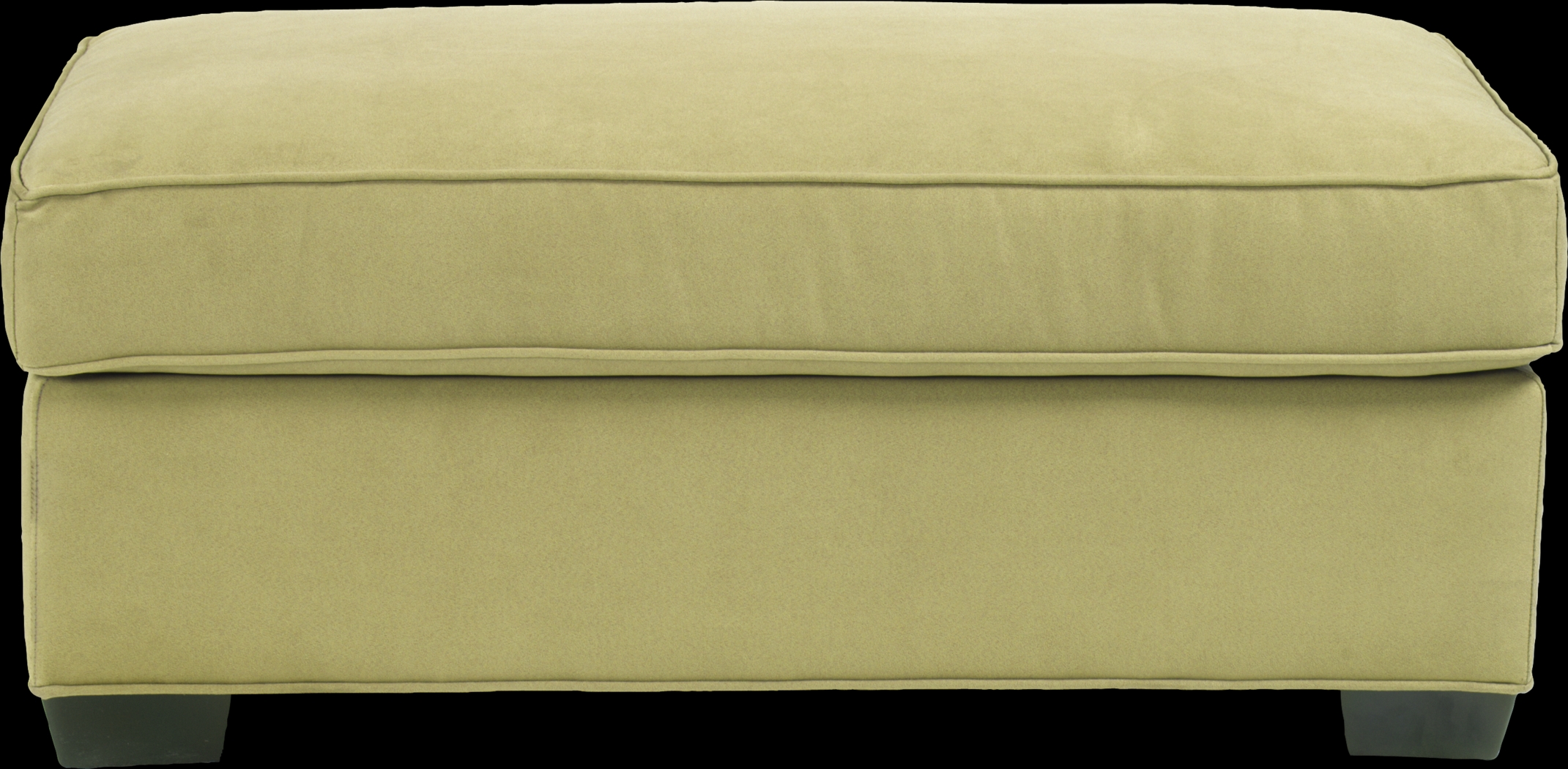 Cindy Crawford Home Bellingham Wasabi Ottoman - Thumbnail - Image 1