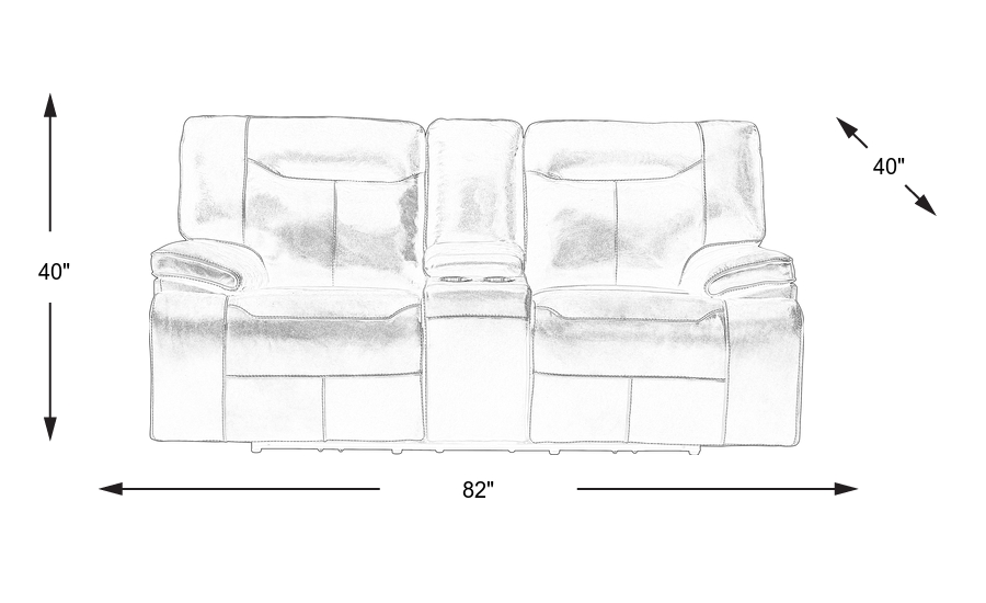 Dimension Image. Please refer to the Dimension Tab on this page for dimension details.